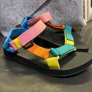 Teva Kids' Colorful Strap Sandals